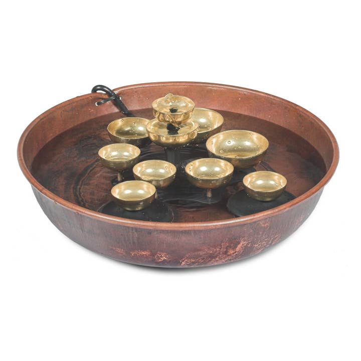 Woodstock Chimes - Wholesale Decorative Tabletop Object - Woodstock Water Bell Fountainâ„¢