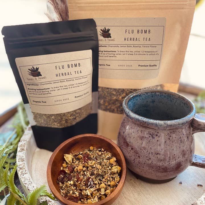 Sage & Stone Apothecary - Wholesale Health/Detox Tea - Cold Defender1