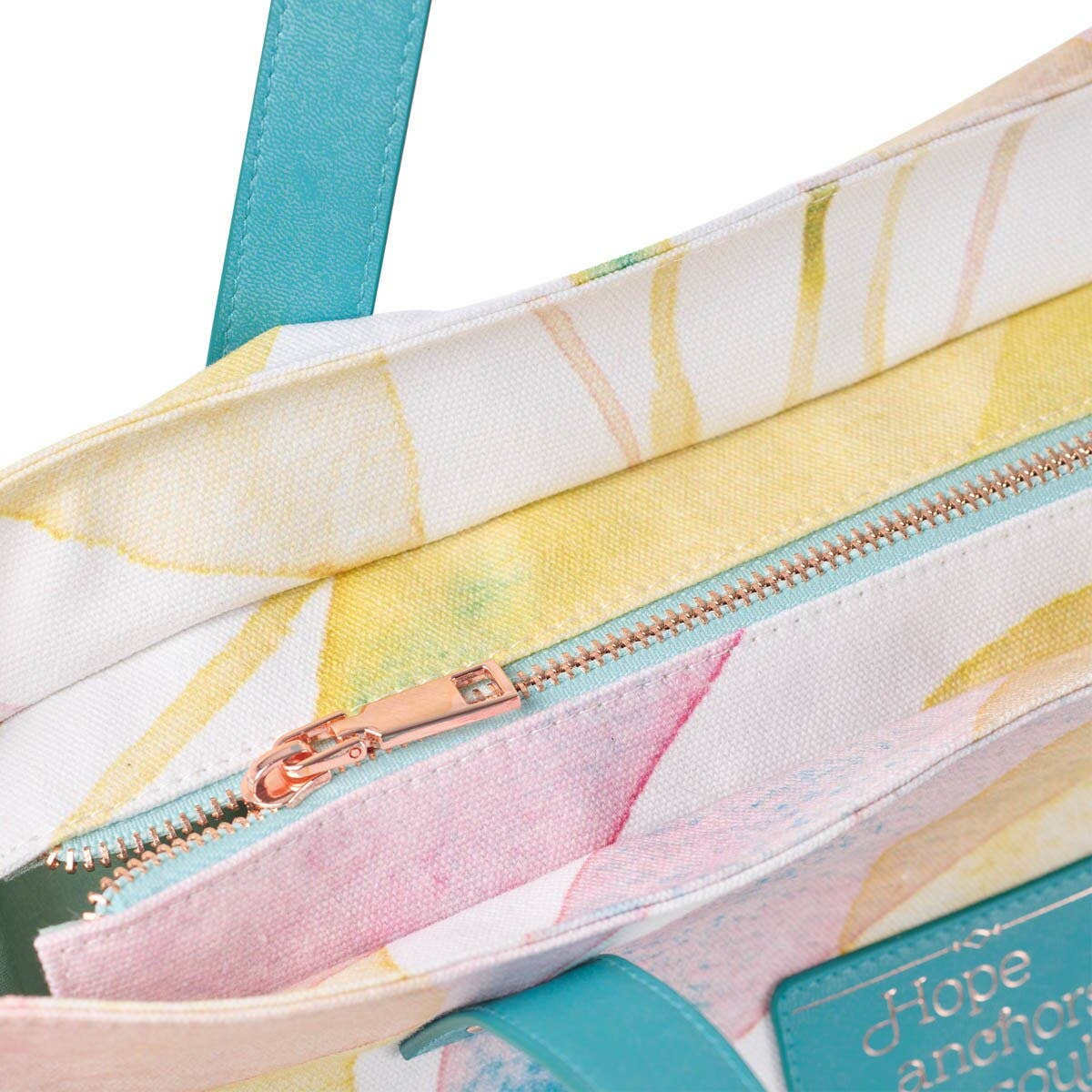 Christian Art Gifts - Wholesale Tote Bag - Women's - Tote Bag Canvas Citrus Leaves Hope3