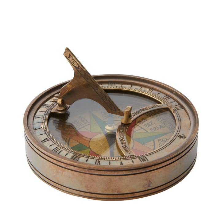 Paradox Collections - Wholesale Navigational Compass - Bronze Sundial Compass