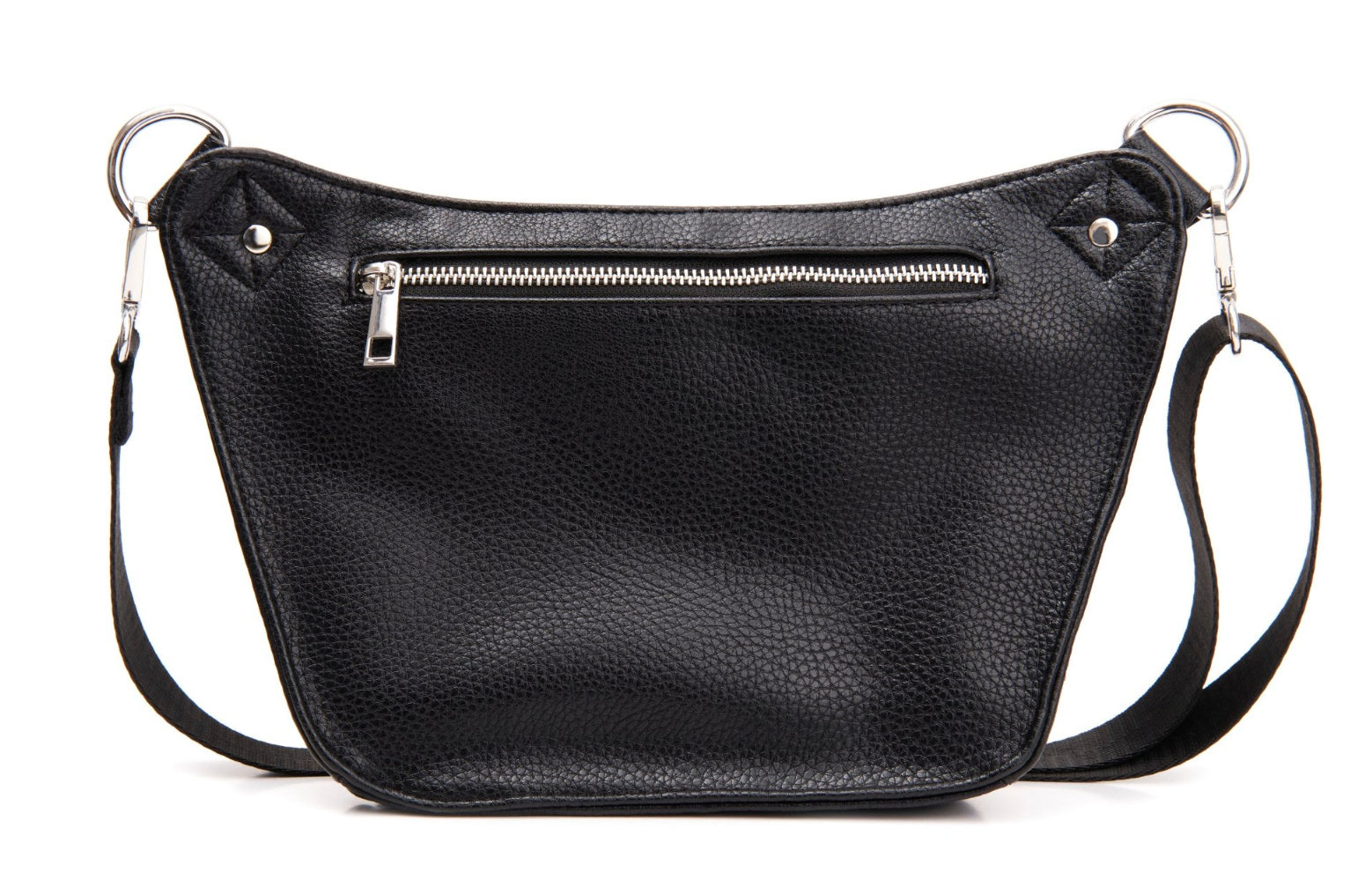 Lola Ramona - Wholesale Belt Bag - Women's - Harper Black Vegan - Belt Bag5