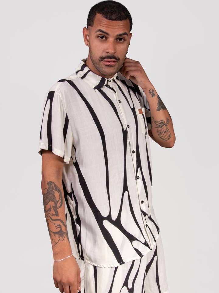 Camicia Nanquim per la vendita all'ingrosso da parte di Auê Clothing