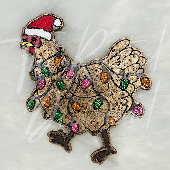 The Rusted Diamond - Wholesale Car Freshener - Women's - Christmas Chicken