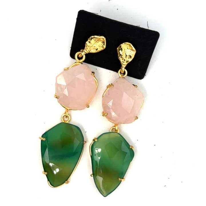 Brincos de Declaração Kalani por atacado de GemAddicted