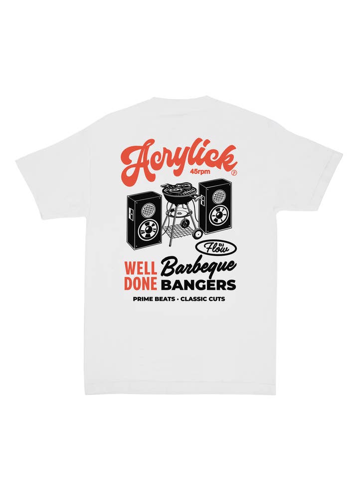T-shirt BBQ Bangers pour la vente par Acrylick