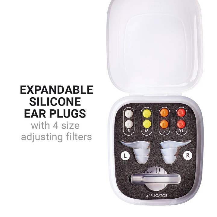 Go Travel - Wholesale Earplugs - Go Travel Custom Fit Ear Plugs with 4 Size-Adjusting Filters2