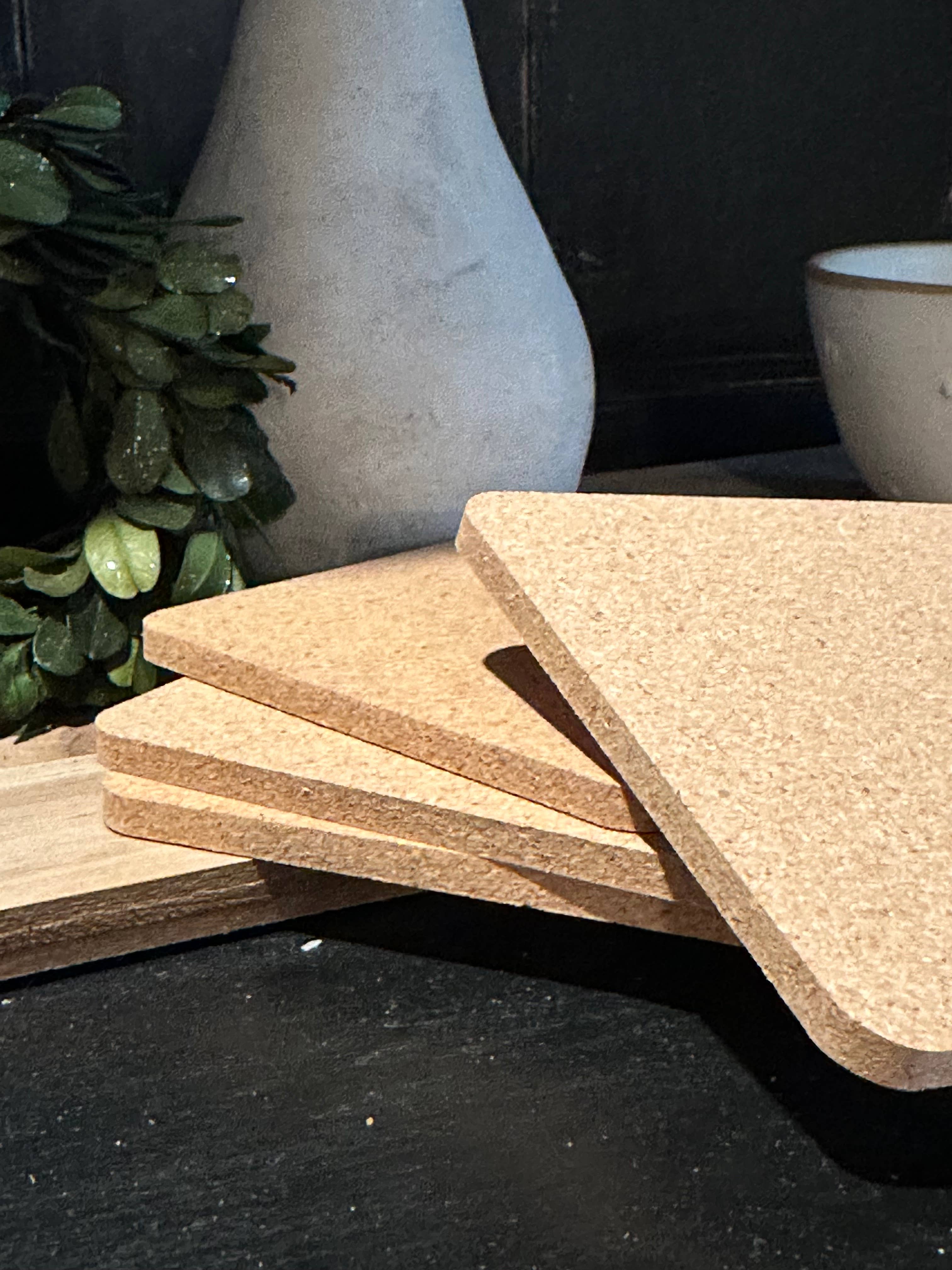 B4homemade, LLC - Wholesale Coasters - Whiskey Drinkers Cork Coaster Collection7