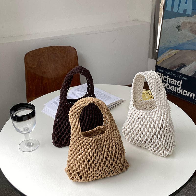 Dipped Shop – Großhandel Tragetasche – Damen – Einfaches einfarbiges Gelb Out DPWB1811