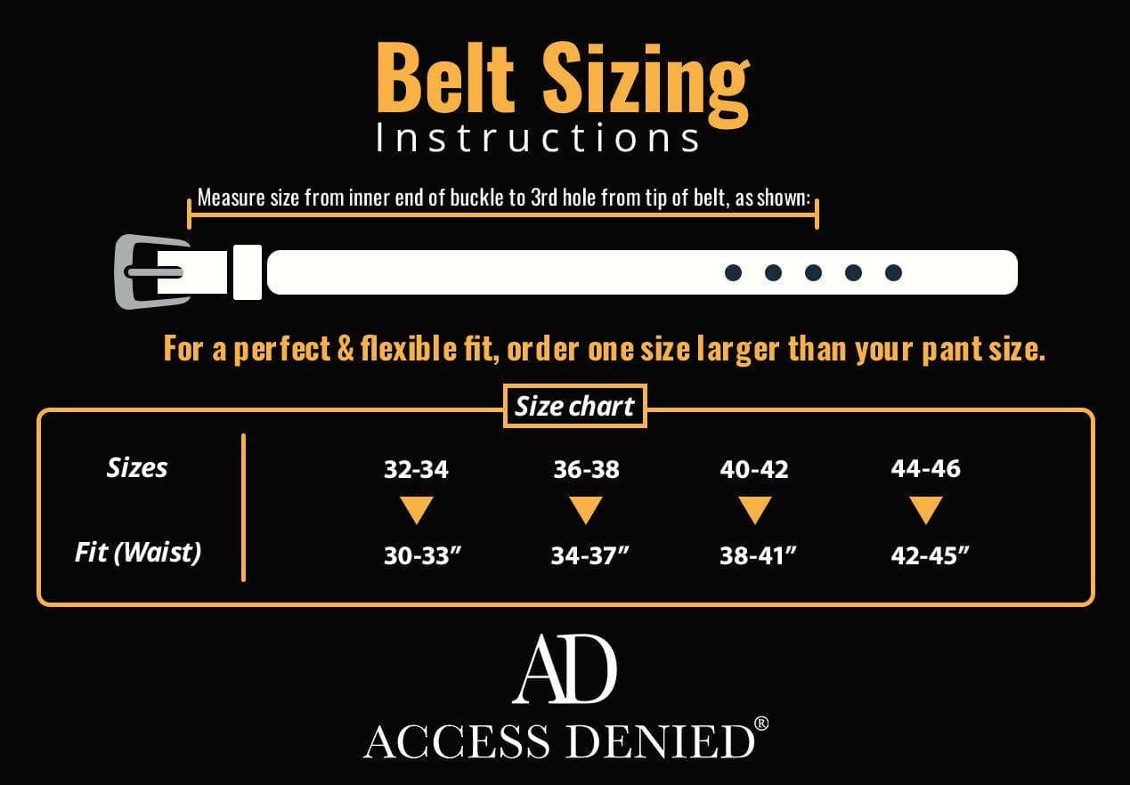 Access Denied Accessories – wholesale Belt – Women's – Bonded Leather Ratchet Belt3