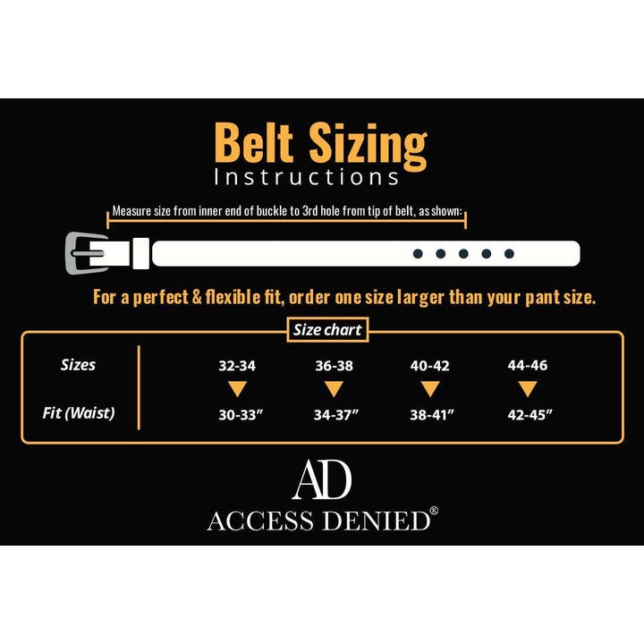 Access Denied Accessories – wholesale Belt – Women's – Bonded Leather Ratchet Belt3