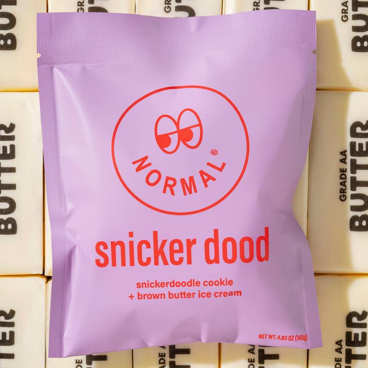 normal® ice cream – wholesale Glass/Sorbet – snickerdood-glassandwich