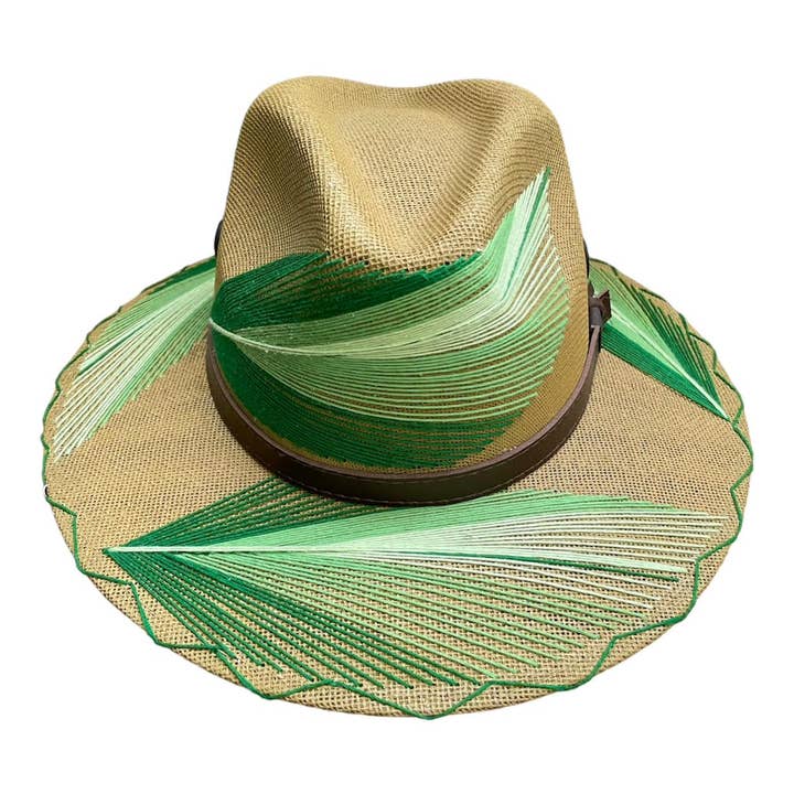 Chisme Lifestyle / Origenes - Wholesale Straw Hat - Women's - Pluma Embroidered Hats