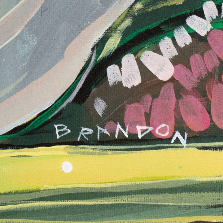 Brandon Art Co - Vente Affiche d'art - Drapeau dans les ombres des maîtres | Impression d'art de qualité archivistique par Brandon Thomas1