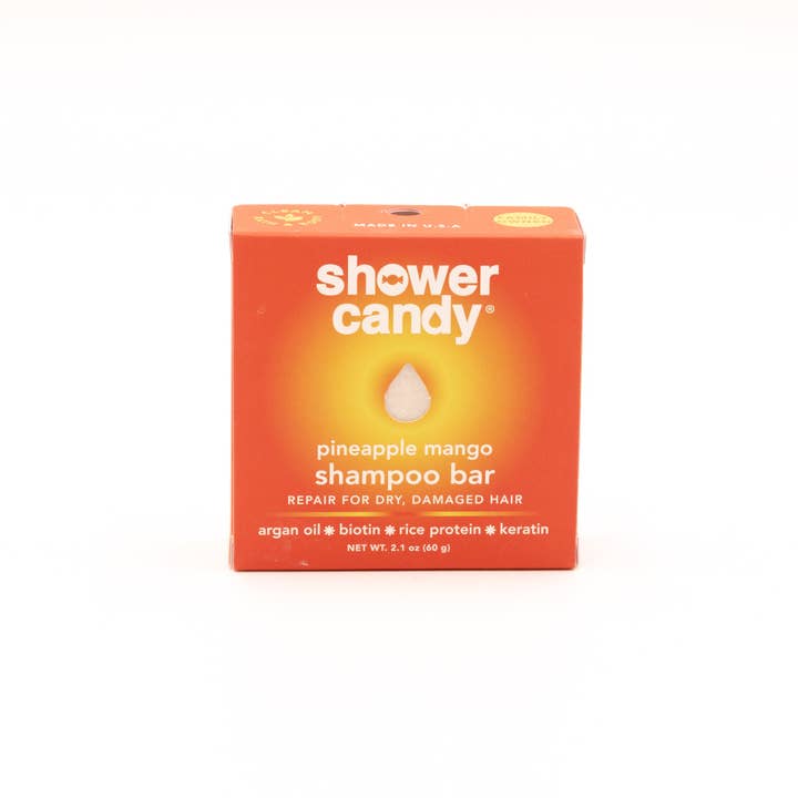 Shower Candy - Wholesale Shampoo Puck/Solid Shampoo - Shower Candy Pineapple Mango Shampoo Bar – Repair for Dry, Damaged Hair8