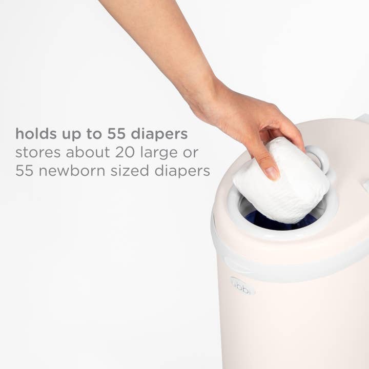 Ubbi - Wholesale Diaper Caddy - Baby - Ivory Diaper Pail