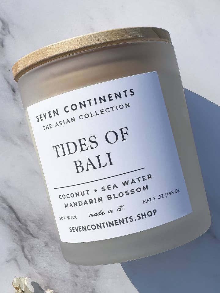 Tides of Bali - Soy Candle for wholesale by Seven Continents