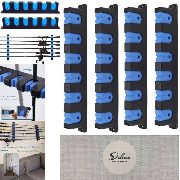 Fishing Deluxe - 2Set Pack - #HBlue.2070 - Horizontal Simple for wholesale by St. Louis Wholesale LLC