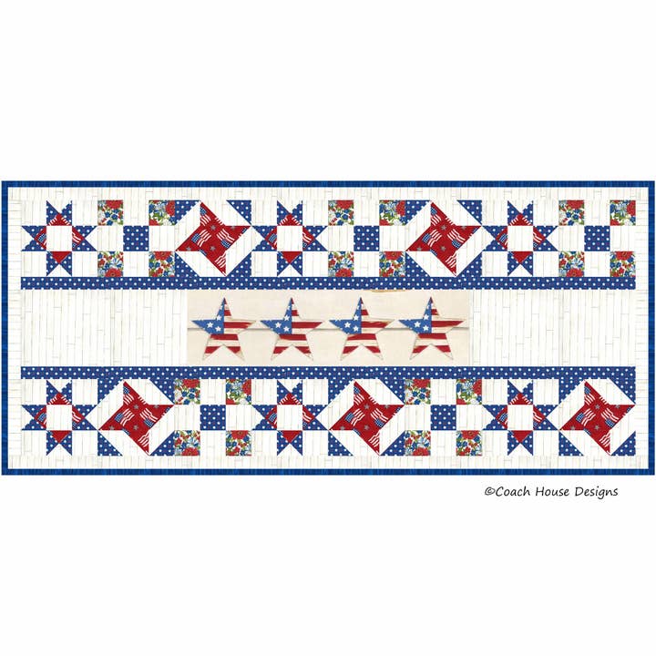 Coach House Designs - Wholesale Quilt - Sea to Shining Sea Quilt Pattern4