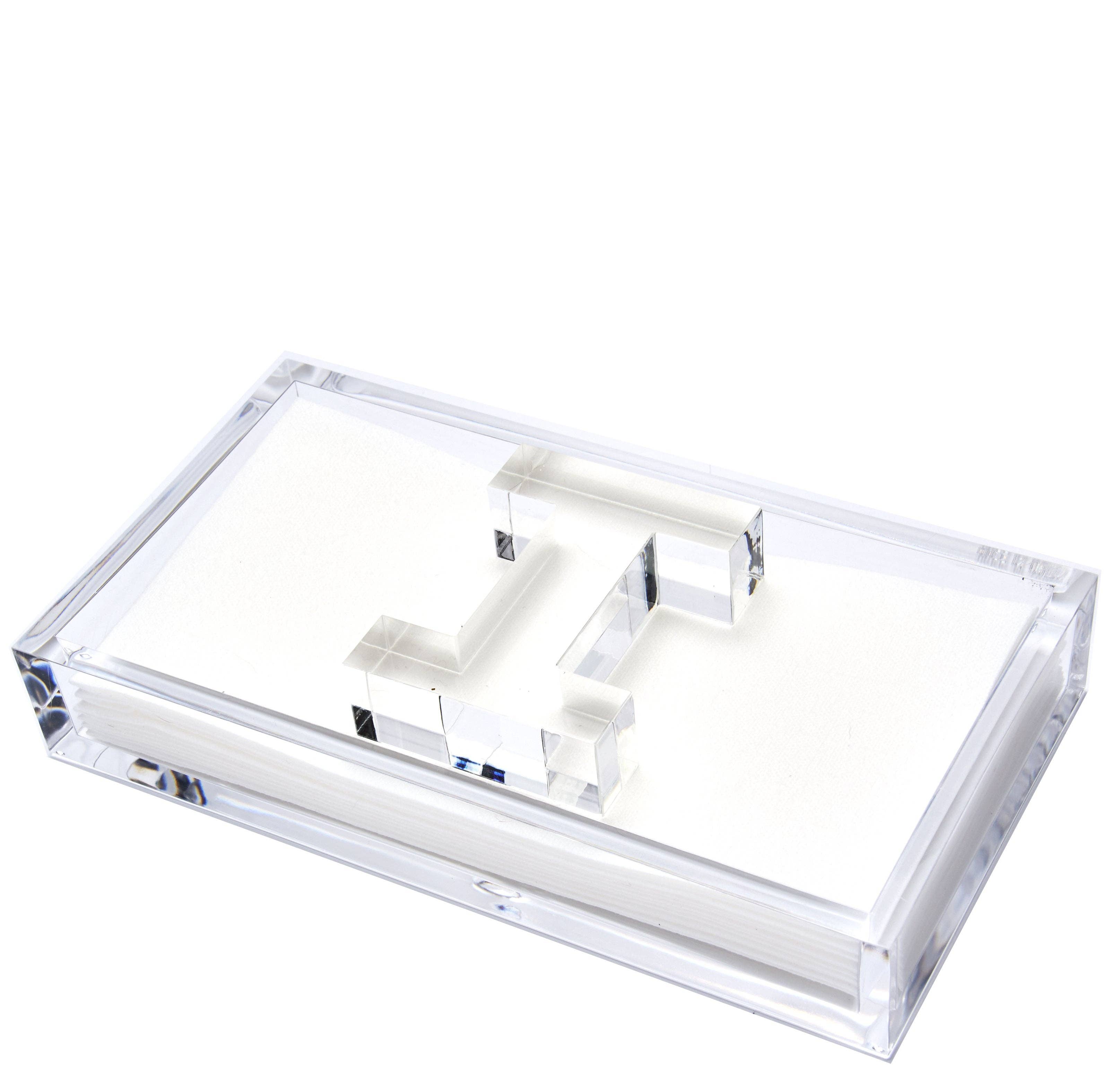 Tara Wilson Designs - Wholesale Napkin Holder - INITIAL GUEST TOWEL HOLDER8