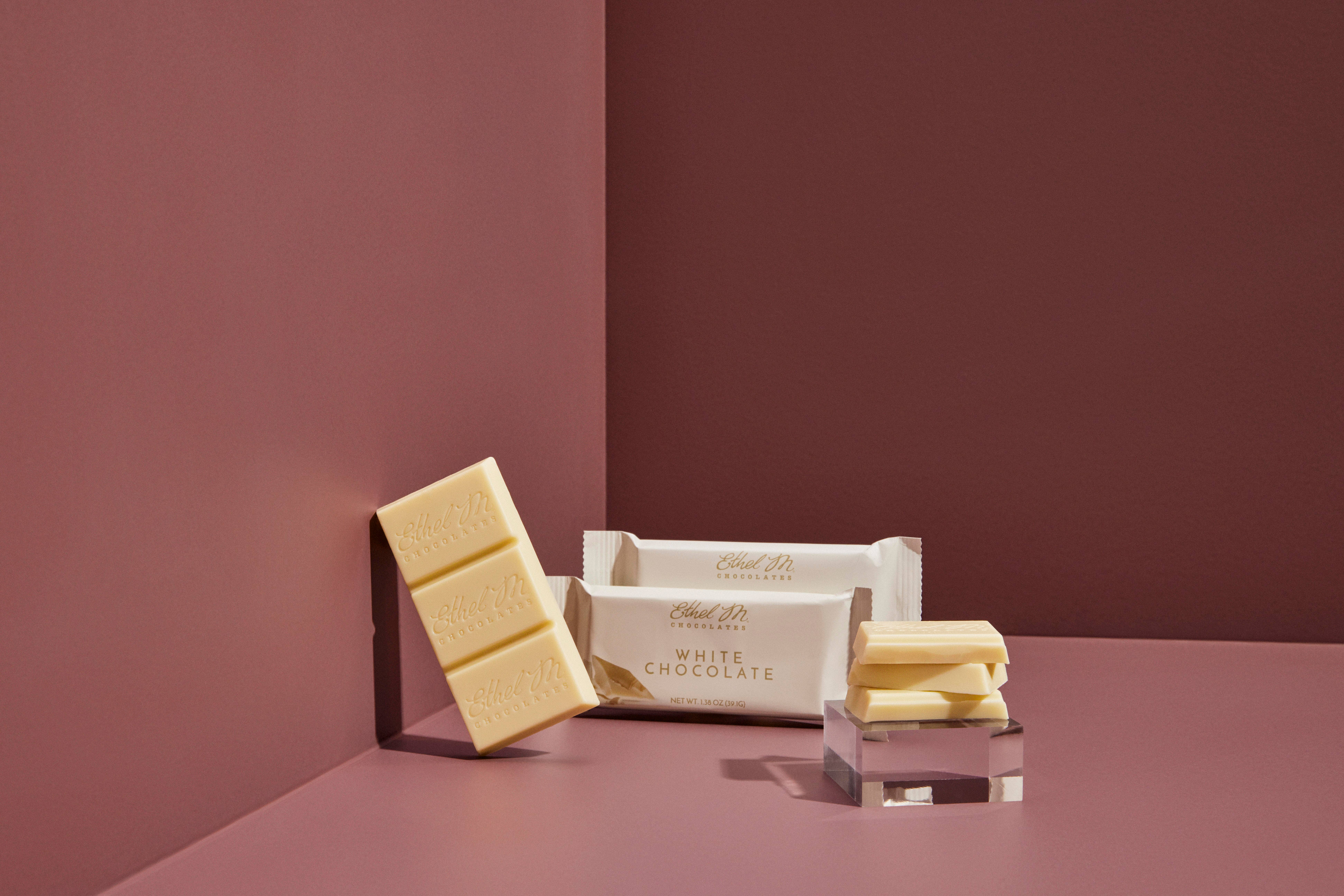 Ethel M Chocolates - Wholesale Chocolate Bar - PREMIUM WHITE CHOCOLATE GOURMET SINGLE BARS2