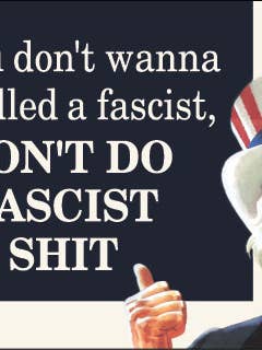 MAGNET: If you don't wanna be called a fascist, DON'T DO for wholesale by Ephemera