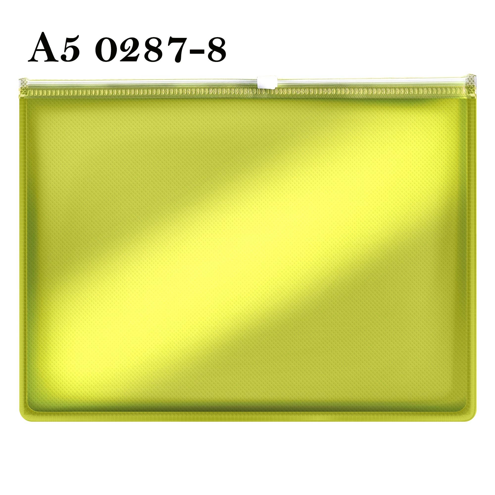 Ledsone - Wholesale Folders - 12 Pack Plastic Thick Zipper Document File Waterproof Folder ~528623