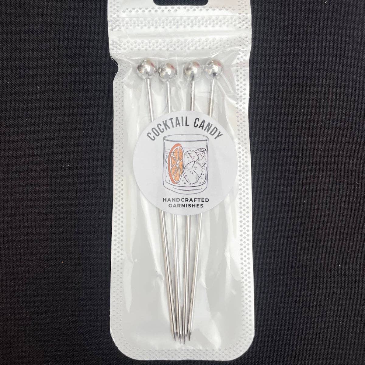 Cocktail Candy - Wholesale Cocktail Pick - Stainless Steel Cocktail Picks - 4 Pack by Cocktail Candy®7