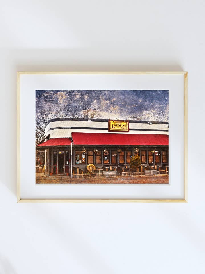 11X14 Dallas, Texas O Libertino por atacado de Lone Chimney Mercantile