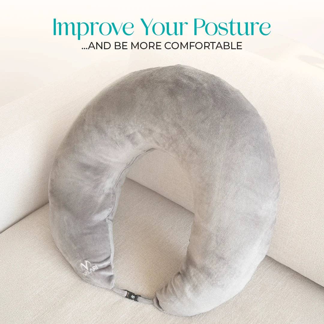 Valari - Wholesale Travel Pillow - Standard Pillow - Grey1