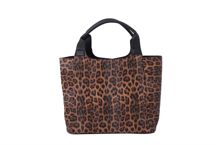 Nima Accessories Inc - Wholesale Tote Bag - Women's - Ladies Animal Print Fashion Tote Handbag3