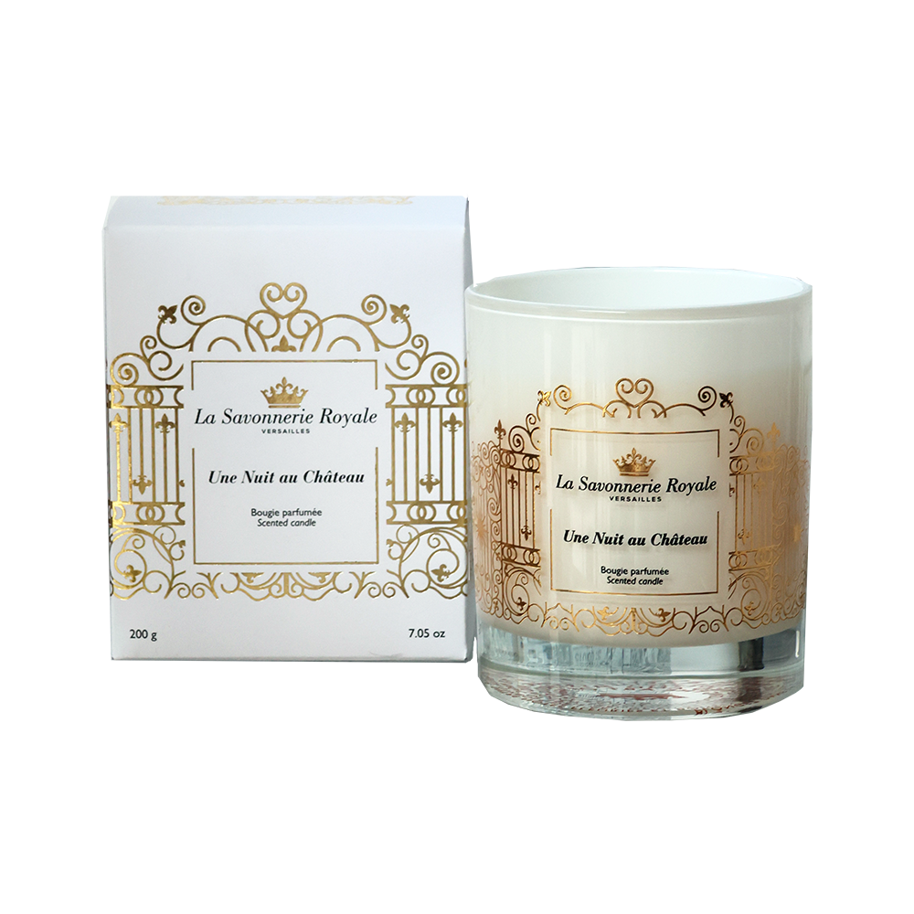 Gold Une Nuit au Château Scented Candle - Versailles Collection for wholesale on Faire2