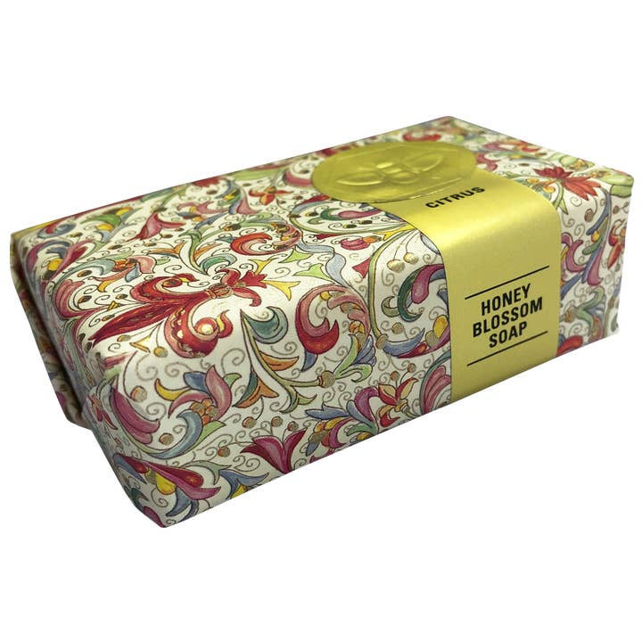 Honey House Naturals - Wholesale Bar Soap - Florentine Paper Wrapped Soap - 3.5 oz7