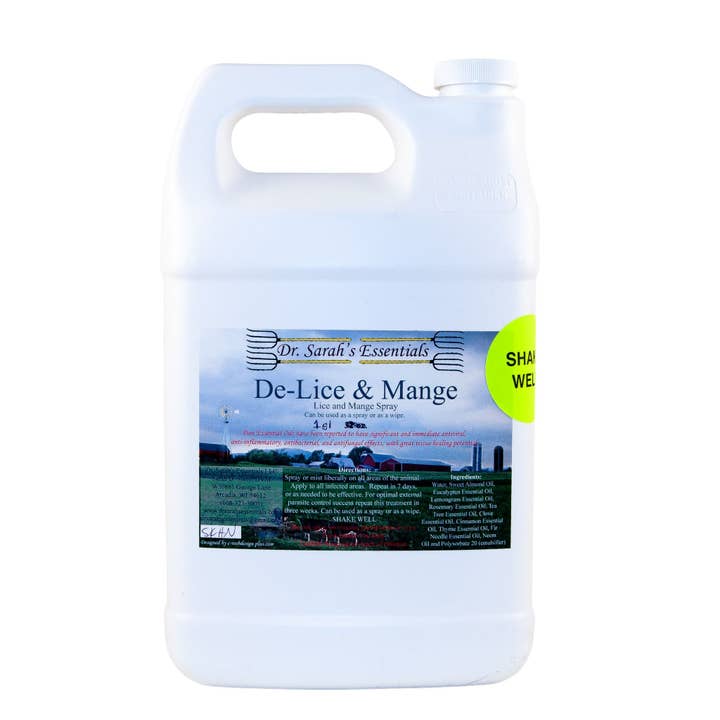 Dr. Sarah's Essentials LLC - Wholesale Insect Repellent - De-Lice & Mange Spray2