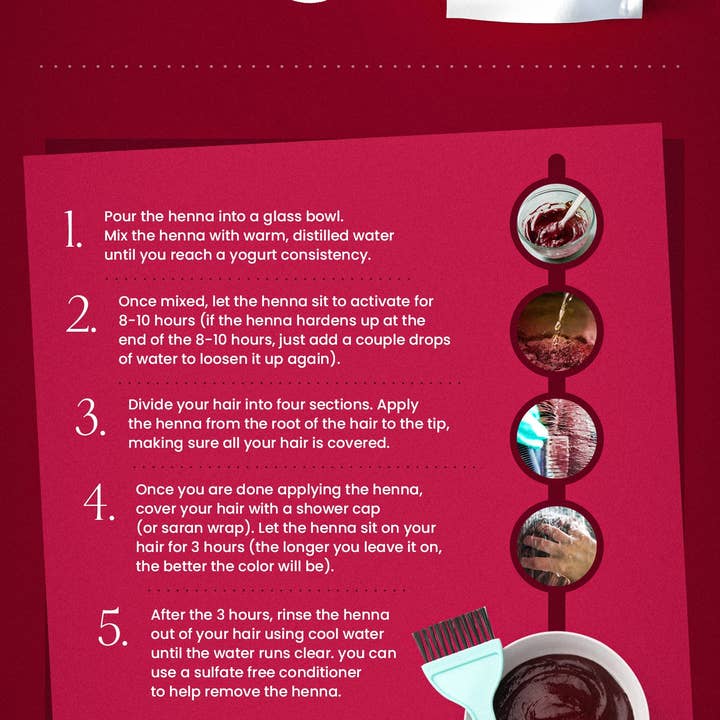 Henna Cosmetics Cypri - Wholesale Hair Dye - Natural Hair Dye Mixes | 200 Grams (7.05 oz.) + 50 Grams (1.76 oz.) of Pure Henna | 100% Natural Hair Coloring21