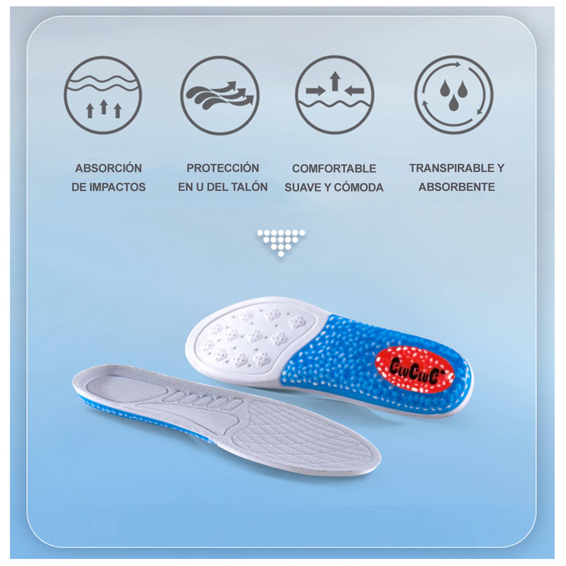 Ivedin - Wholesale Inserts/Soles - Unisex - Unisex Sports Insoles Thickened with Latex and PU2