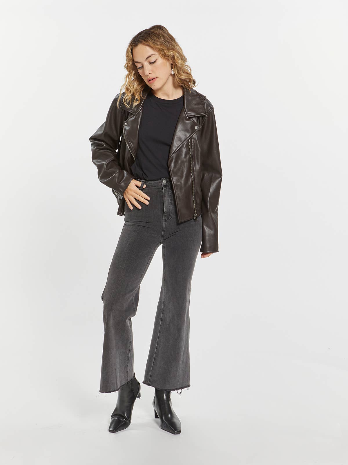 Weekend Los Angeles - Wholesale Leather Jacket - Women's - Moto Jacket - JORDAN JACKET1