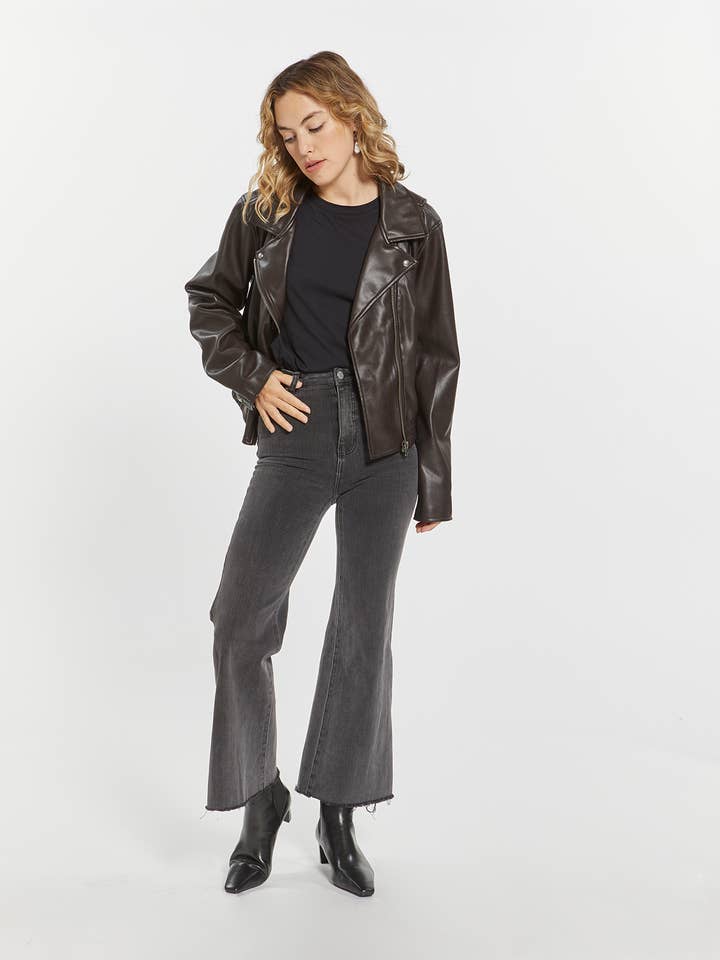 Weekend Los Angeles - Wholesale Leather Jacket - Women's - Moto Jacket - JORDAN JACKET1