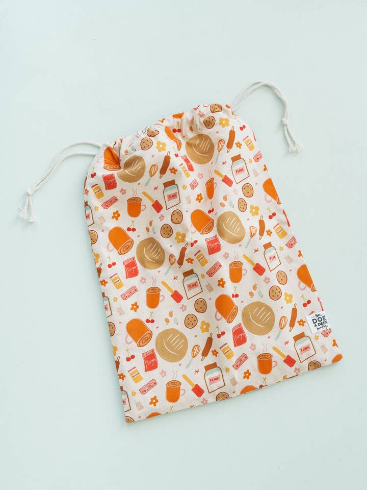 Baking Day Bread Bag | Sourdough, Food Storage for wholesale by Doe A Deer