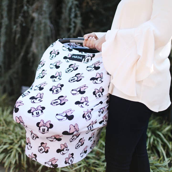 Milk Snob - Wholesale Car Seat Cover - Kids & Baby - Disney 5-in-1 Multifunctional Cover Minnie Mouse3