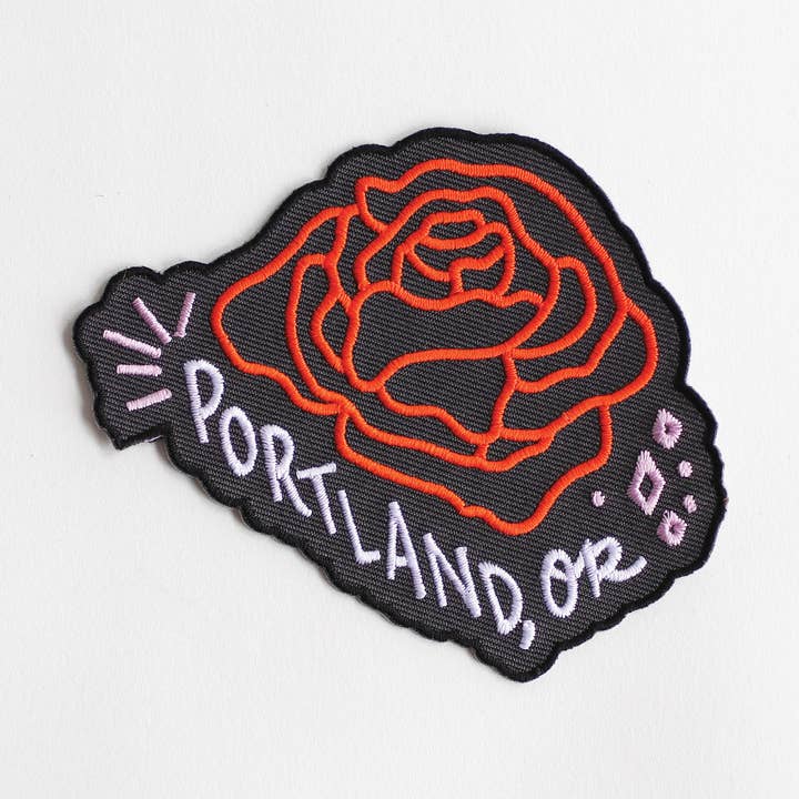 Portland Rose Patch for wholesale by Tender Loving Empire
