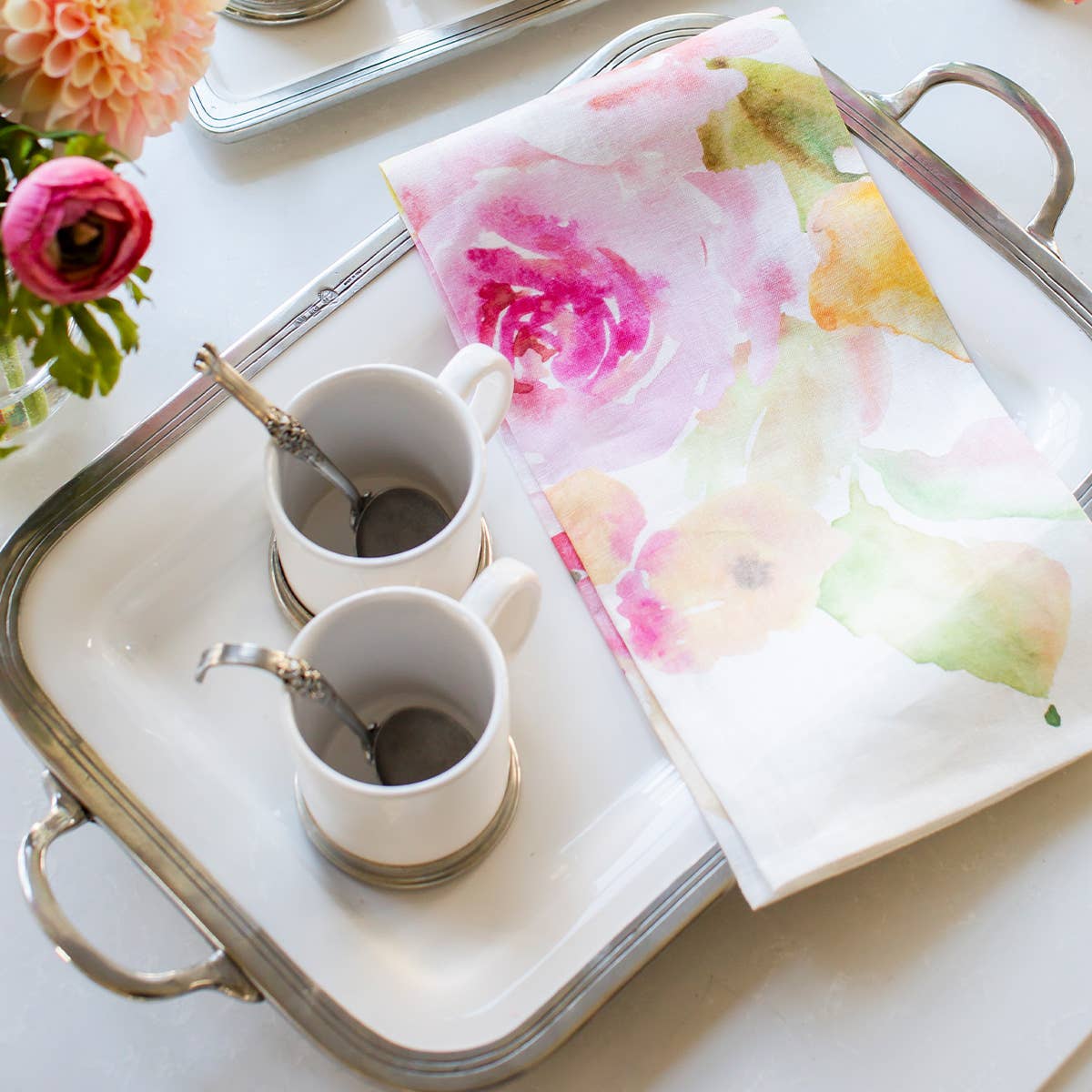 Arte Italica & Crown Linen Designs - Venta al por mayor Taza - Taza de cerámica toscana3