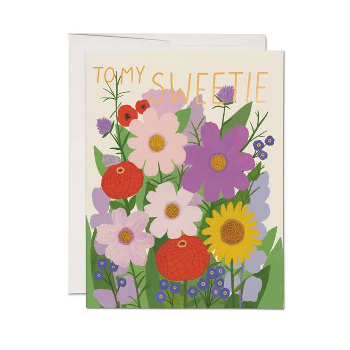 Red Cap Cards - Wholesale Love Card - To My Sweetie greeting card
