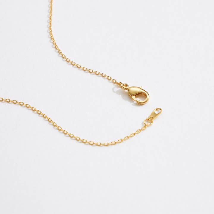 Gold Dipped Bride Script Necklace for wholesale on Faire