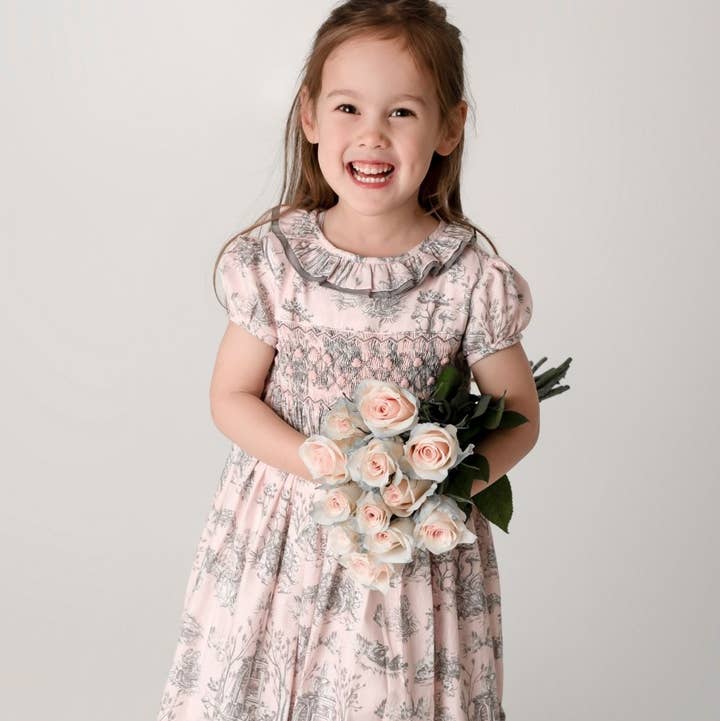 Annafie London Ltd - Wholesale Dress - Kids - ISADORA smocked dress12