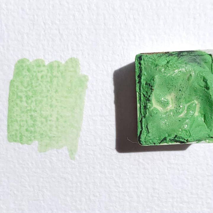 Acuarela hecha a mano - Silla verde para venta al por mayor de LA NOUVELLE VAGUE COULEURS