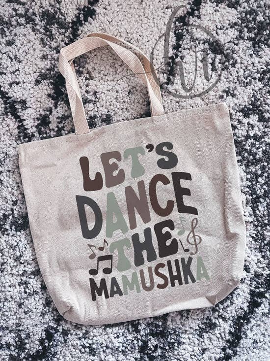 Let's Dance The Mamushka Tote Bag for wholesale by Hectic Rebellion