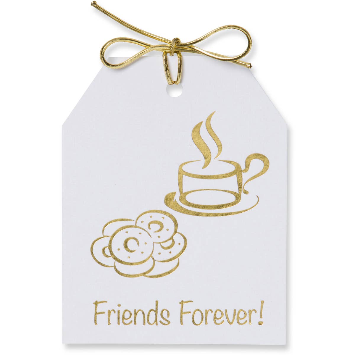 WowWordZ - Wholesale Gift Tag - Friends Forever Gold Foil Gift Tags – Set of 101