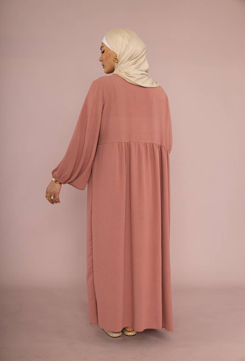 IDEAL OUTFIT - Wholesale Kaftan - Dames - Abaya met ballonmouwen model ref:2379jazz voor dames19