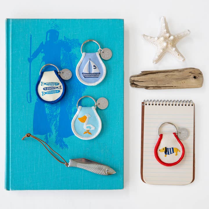 Three Potato Four - Wholesale Keychain - Unisex - Patch Keychain - Sailboat