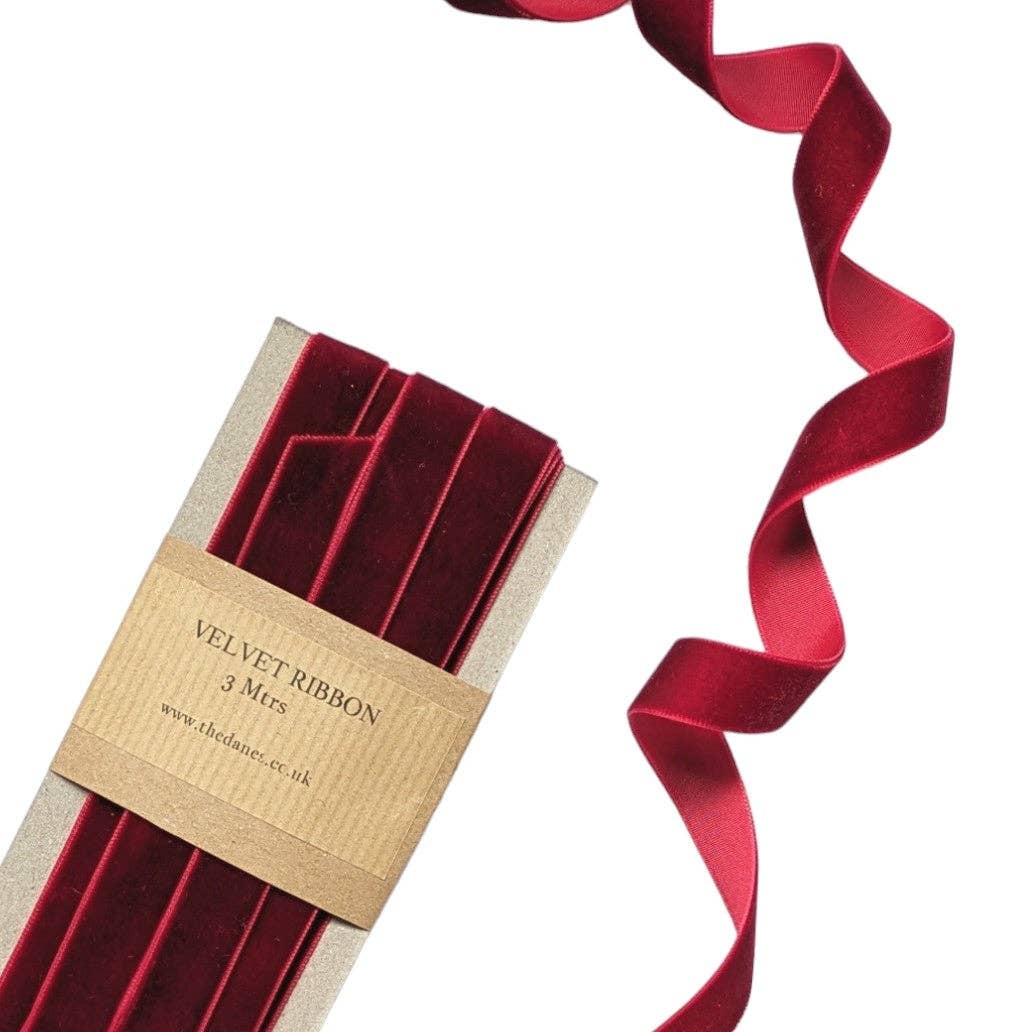 The Danes – wholesale Ribbon – Gift wrapping – Velvet Ribbon - 16mm x 3M0
